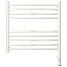 Полотенцесушитель электрический 500х500 белый глянец МЭМ правый, перемычка выгнутая Сунержа Богема 3.0 12-5803-5050