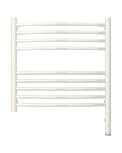 Полотенцесушитель электрический 500х500 белый глянец МЭМ правый, перемычка выгнутая Сунержа Богема 3.0 12-5803-5050