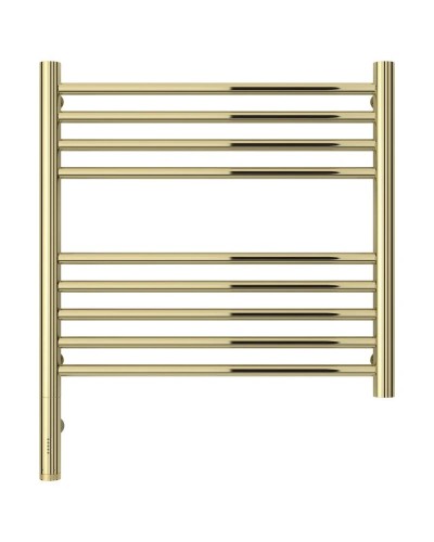 Полотенцесушитель электрический 500х500 шампань МЭМ левый, перемычка прямая Сунержа Богема 3.0 020-5804-5050