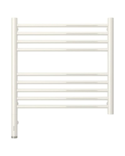 Полотенцесушитель электрический 500х500 белый глянец МЭМ левый, перемычка прямая Сунержа Богема 3.0 12-5804-5050