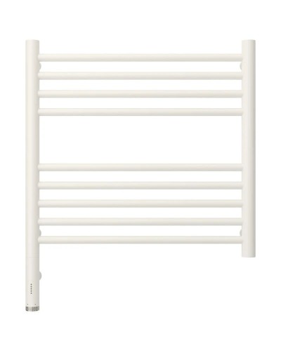 Полотенцесушитель электрический 500х500 белый матовый МЭМ левый, перемычка прямая Сунержа Богема 3.0 30-5804-5050