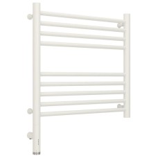 Полотенцесушитель электрический 500х500 белый матовый МЭМ левый, перемычка прямая Сунержа Богема 3.0 30-5804-5050