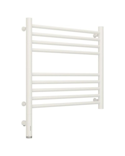 Полотенцесушитель электрический 500х500 белый матовый МЭМ левый, перемычка прямая Сунержа Богема 3.0 30-5804-5050
