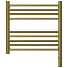 Полотенцесушитель электрический 500х500 состаренная бронза МЭМ правый, перемычка прямая Сунержа Богема 3.0 05-5805-5050