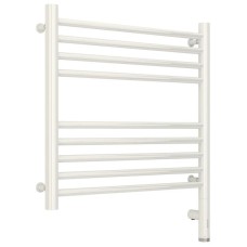 Полотенцесушитель электрический 500х500 белый глянец МЭМ правый, перемычка прямая Сунержа Богема 3.0 12-5805-5050