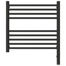 Полотенцесушитель электрический 500х500 темный титан муар МЭМ правый, перемычка прямая Сунержа Богема 3.0 15-5805-5050.0