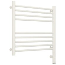 Полотенцесушитель электрический 500х500 белый матовый МЭМ правый, перемычка прямая Сунержа Богема 3.0 30-5805-5050