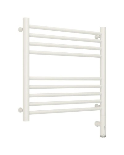 Полотенцесушитель электрический 500х500 белый матовый МЭМ правый, перемычка прямая Сунержа Богема 3.0 30-5805-5050