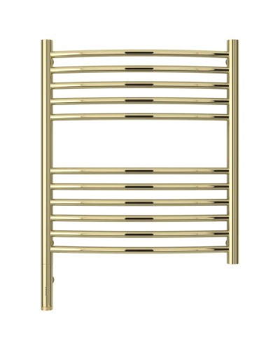 Полотенцесушитель электрический 600х500 шампань МЭМ левый, перемычка выгнутая Сунержа Богема 3.0 020-5802-6050