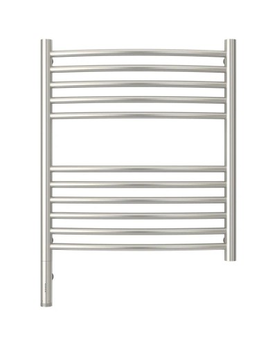 Полотенцесушитель электрический 600х500 сатин МЭМ левый, перемычка выгнутая Сунержа Богема 3.0 071-5802-6050