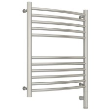 Полотенцесушитель электрический 600х500 сатин МЭМ правый, перемычка выгнутая Сунержа Богема 3.0 071-5803-6050