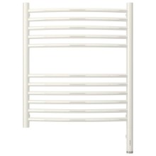 Полотенцесушитель электрический 600х500 белый глянец МЭМ правый, перемычка выгнутая Сунержа Богема 3.0 12-5803-6050