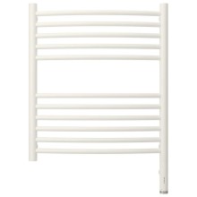 Полотенцесушитель электрический 600х500 белый матовый МЭМ правый, перемычка выгнутая Сунержа Богема 3.0 30-5803-6050