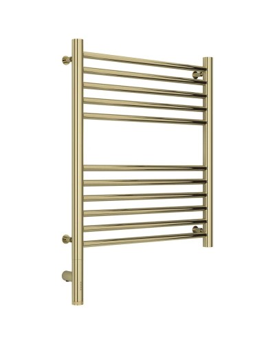 Полотенцесушитель электрический 600х500 шампань МЭМ левый, перемычка прямая Сунержа Богема 3.0 020-5804-6050