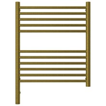 Полотенцесушитель электрический 600х500 состаренная бронза МЭМ левый, перемычка прямая Сунержа Богема 3.0 05-5804-6050