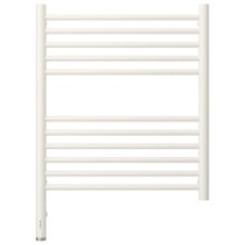 Полотенцесушитель электрический 600х500 белый матовый МЭМ левый, перемычка прямая Сунержа Богема 3.0 30-5804-6050