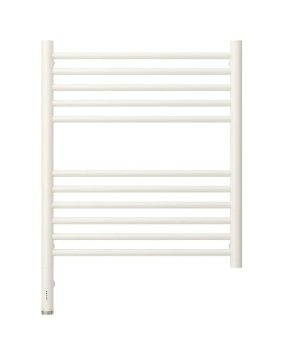 Полотенцесушитель электрический 600х500 белый матовый МЭМ левый, перемычка прямая Сунержа Богема 3.0 30-5804-6050