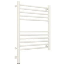 Полотенцесушитель электрический 600х500 белый матовый МЭМ левый, перемычка прямая Сунержа Богема 3.0 30-5804-6050