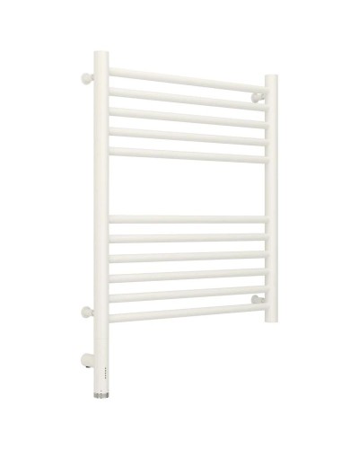 Полотенцесушитель электрический 600х500 белый матовый МЭМ левый, перемычка прямая Сунержа Богема 3.0 30-5804-6050