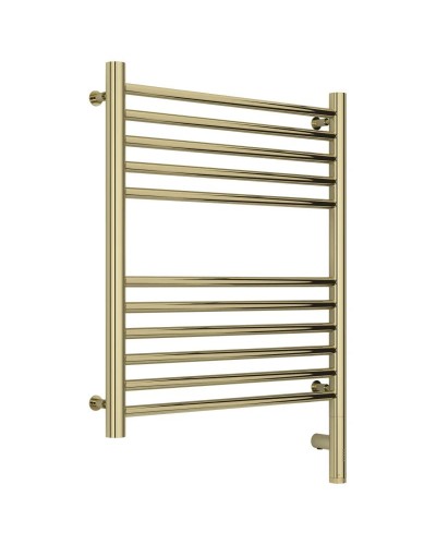 Полотенцесушитель электрический 600х500 шампань МЭМ правый, перемычка прямая Сунержа Богема 3.0 020-5805-6050