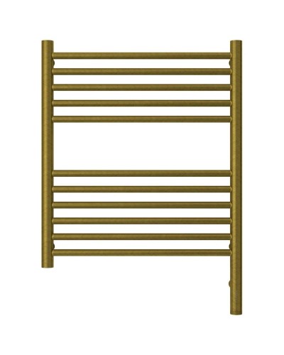 Полотенцесушитель электрический 600х500 состаренная бронза МЭМ правый, перемычка прямая Сунержа Богема 3.0 05-5805-6050