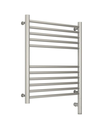 Полотенцесушитель электрический 600х500 сатин МЭМ правый, перемычка прямая Сунержа Богема 3.0 071-5805-6050