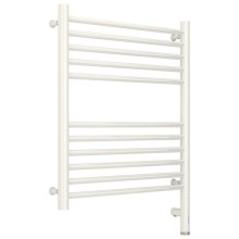Полотенцесушитель электрический 600х500 белый глянец МЭМ правый, перемычка прямая Сунержа Богема 3.0 12-5805-6050