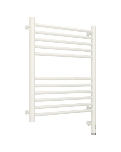 Полотенцесушитель электрический 600х500 белый матовый МЭМ правый, перемычка прямая Сунержа Богема 3.0 30-5805-6050