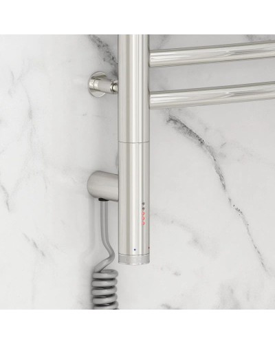 Полотенцесушитель электрический 800х500 МЭМ левый, перемычка выгнутая Сунержа Богема 3.0 00-5802-8050