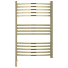 Полотенцесушитель электрический 800х500 шампань МЭМ левый, перемычка выгнутая Сунержа Богема 3.0 020-5802-8050