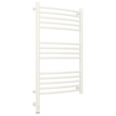 Полотенцесушитель электрический 800х500 белый матовый МЭМ левый, перемычка выгнутая Сунержа Богема 3.0 30-5802-8050