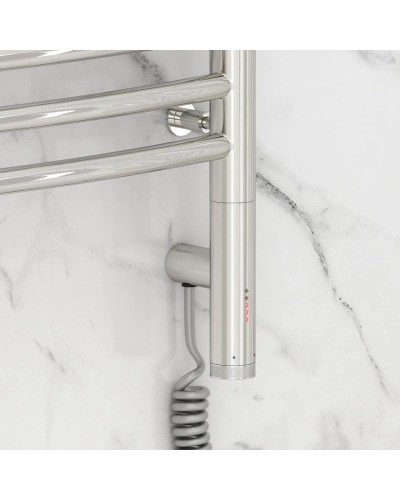 Полотенцесушитель электрический 800х500 МЭМ правый, перемычка выгнутая Сунержа Богема 3.0 00-5803-8050