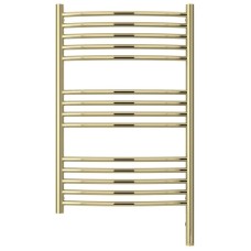 Полотенцесушитель электрический 800х500 шампань МЭМ правый, перемычка выгнутая Сунержа Богема 3.0 020-5803-8050