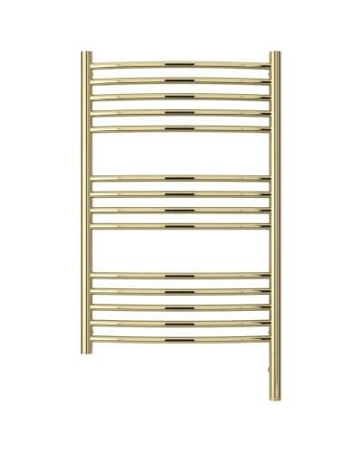 Полотенцесушитель электрический 800х500 шампань МЭМ правый, перемычка выгнутая Сунержа Богема 3.0 020-5803-8050