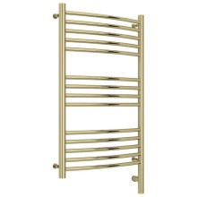 Полотенцесушитель электрический 800х500 шампань МЭМ правый, перемычка выгнутая Сунержа Богема 3.0 020-5803-8050