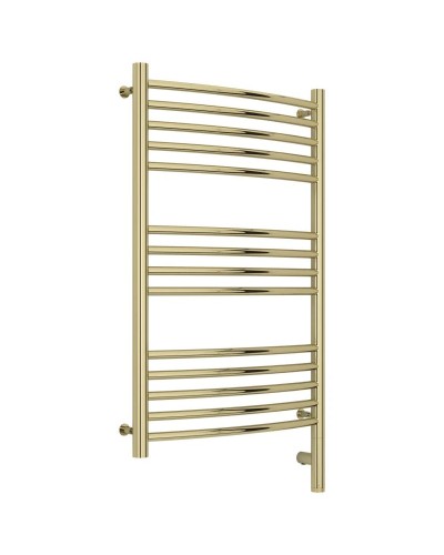 Полотенцесушитель электрический 800х500 шампань МЭМ правый, перемычка выгнутая Сунержа Богема 3.0 020-5803-8050