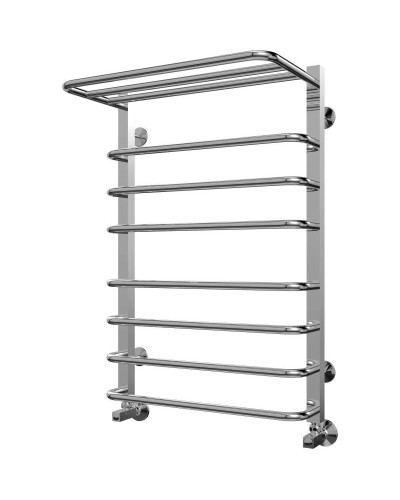 Полотенцесушитель водяной 796х530 подключение нижнее Terminus Арктур с полкой П8