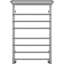 Полотенцесушитель водяной 796х530 подключение нижнее Terminus Арктур с полкой П8