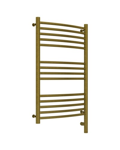 Полотенцесушитель электрический 800х500 состаренная бронза МЭМ правый, перемычка выгнутая Сунержа Богема 3.0 05-5803-8050