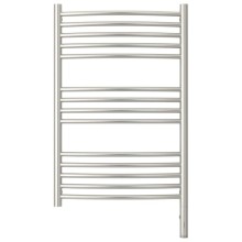 Полотенцесушитель электрический 800х500 сатин МЭМ правый, перемычка выгнутая Сунержа Богема 3.0 071-5803-8050