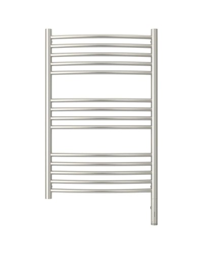 Полотенцесушитель электрический 800х500 сатин МЭМ правый, перемычка выгнутая Сунержа Богема 3.0 071-5803-8050