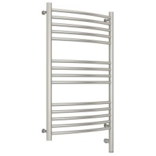 Полотенцесушитель электрический 800х500 сатин МЭМ правый, перемычка выгнутая Сунержа Богема 3.0 071-5803-8050