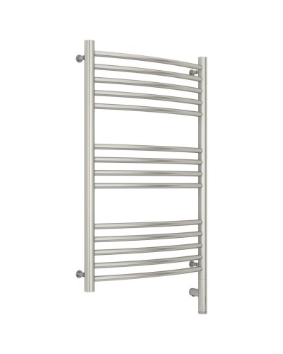 Полотенцесушитель электрический 800х500 сатин МЭМ правый, перемычка выгнутая Сунержа Богема 3.0 071-5803-8050