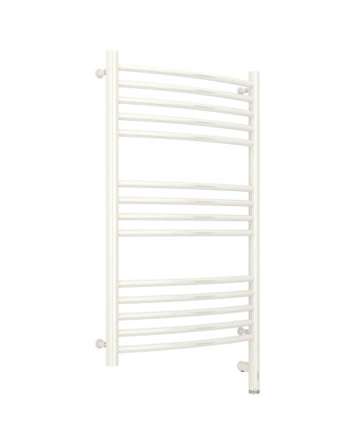 Полотенцесушитель электрический 800х500 белый глянец МЭМ правый, перемычка выгнутая Сунержа Богема 3.0 12-5803-8050