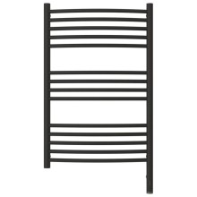 Полотенцесушитель электрический 800х500 темный титан муар МЭМ правый, перемычка выгнутая Сунержа Богема 3.0 15-5803-8050