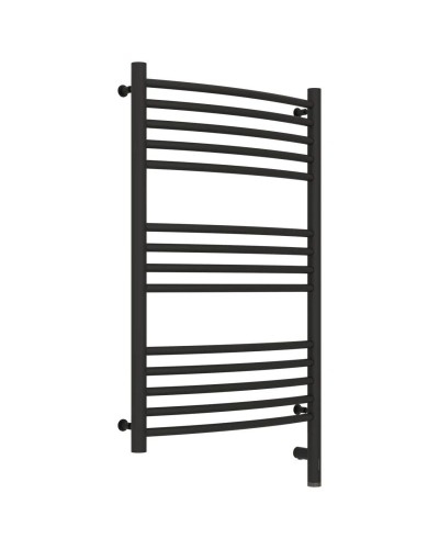 Полотенцесушитель электрический 800х500 темный титан муар МЭМ правый, перемычка выгнутая Сунержа Богема 3.0 15-5803-8050