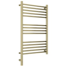 Полотенцесушитель электрический 800х500 шампань МЭМ левый, перемычка прямая Сунержа Богема 3.0 020-5804-8050