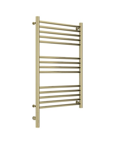 Полотенцесушитель электрический 800х500 шампань МЭМ левый, перемычка прямая Сунержа Богема 3.0 020-5804-8050