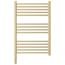 Полотенцесушитель электрический 800х500 шампань матовая МЭМ левый, перемычка прямая Сунержа Богема 3.0 022-5804-8050