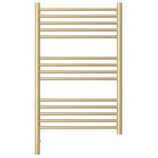 Полотенцесушитель электрический 800х500 шампань матовая МЭМ левый, перемычка прямая Сунержа Богема 3.0 022-5804-8050